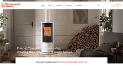 Desktop Screenshot of firesurroundcentres.co.uk